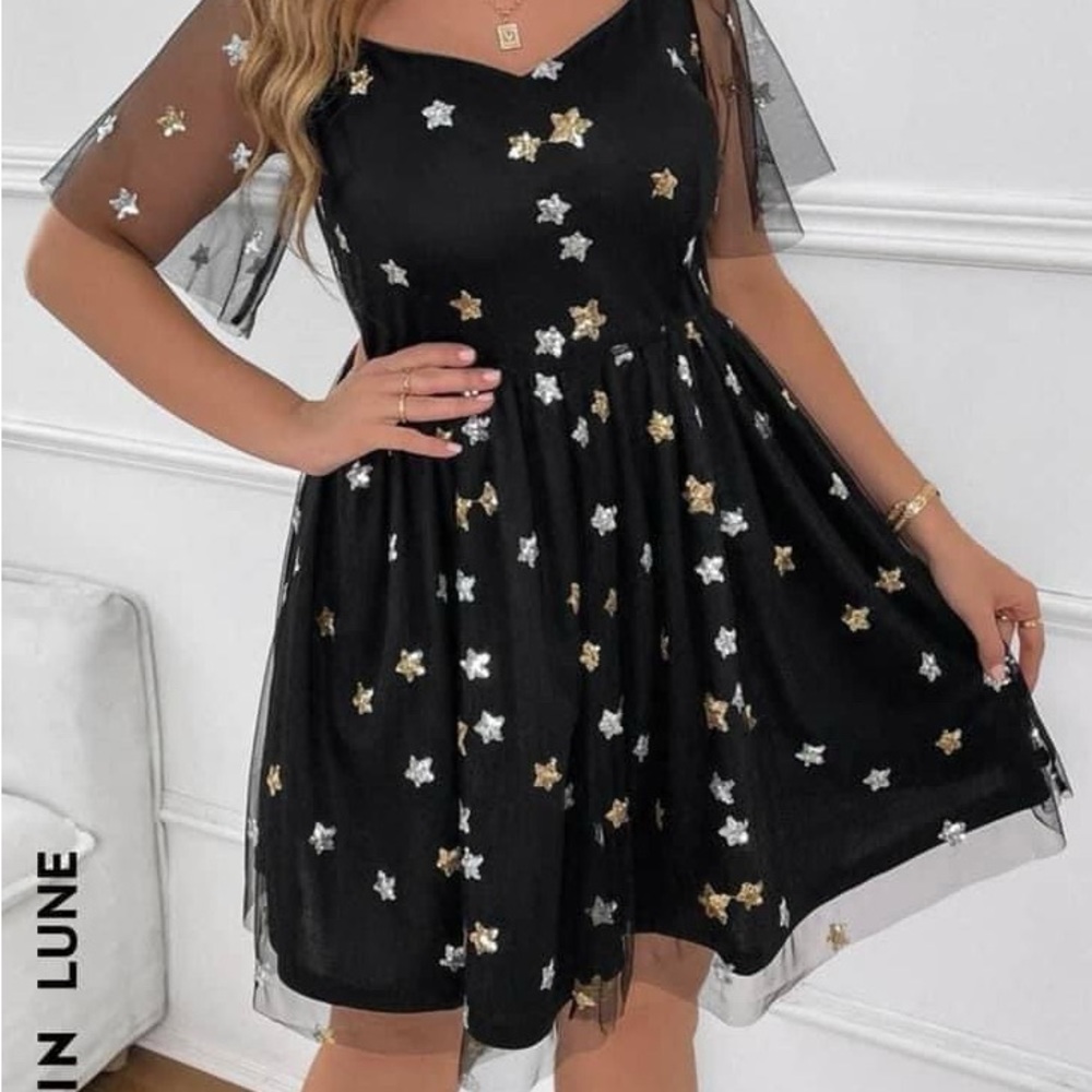 SHEIN Sparkle Dress